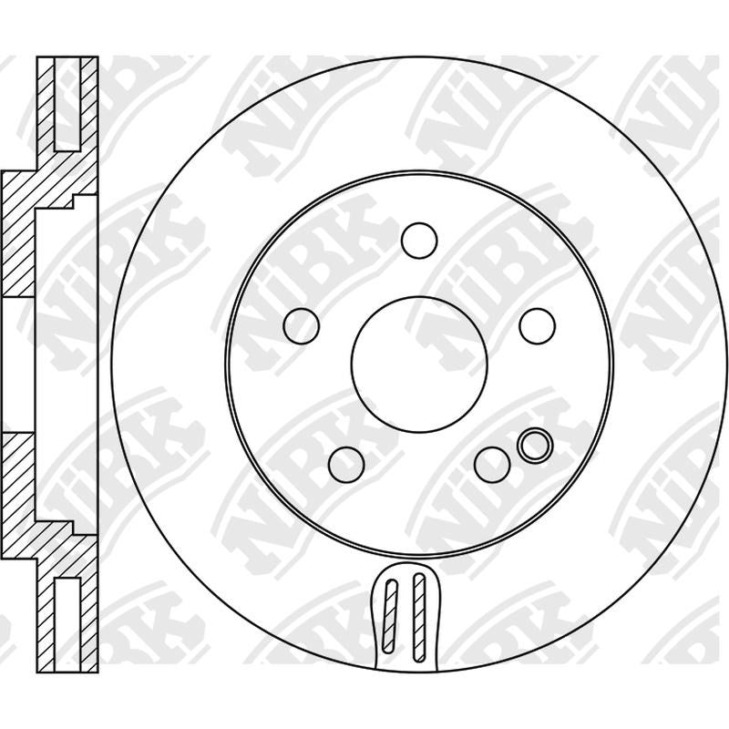 NIBK Rotor RN1790VSET 304mm x 30min