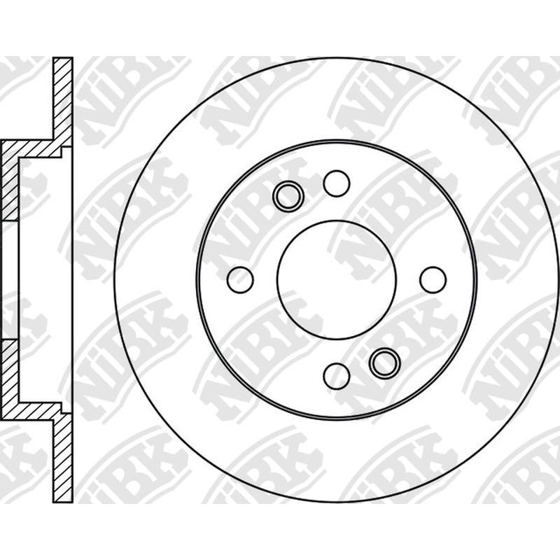 NIBK Rotor RN1791 234mm x 10min