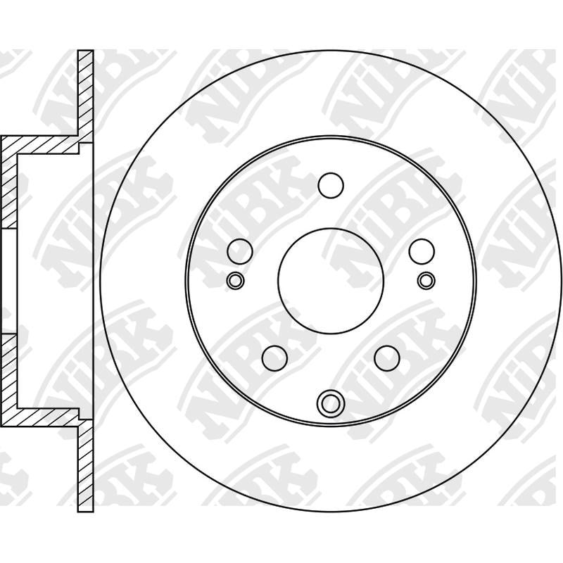 NIBK Rotor RN1811 302mm x 10min