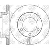 NIBK Rotor RN1830V 297mm x 22min