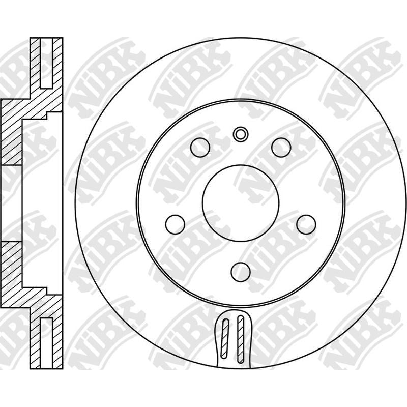 NIBK Rotor RN1832V 368mm x 36min