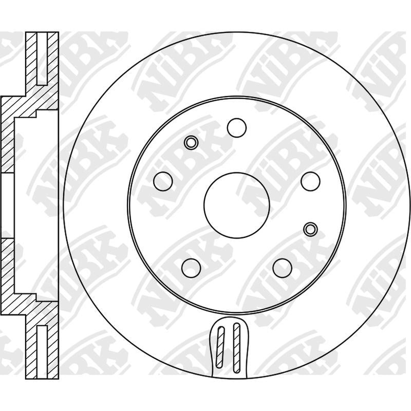 NIBK Rotor RN1833V 360mm x 34min