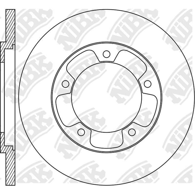 NIBK Rotor RN1842 307mm x 16min