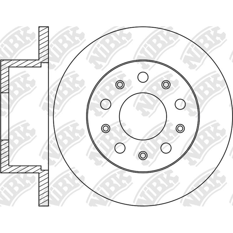 NIBK Rotor RN1848 300mm x 16min