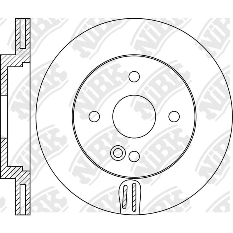 NIBK Rotor RN1853V 294mm x 22min