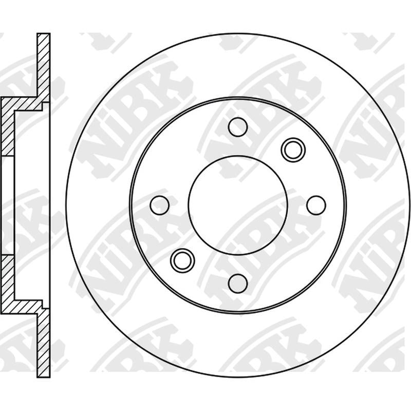 NIBK Rotor RN1860 247mm x 9min