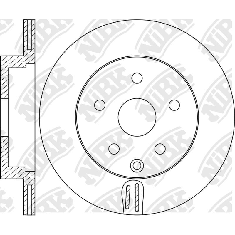 NIBK Rotor RN1890V 350mm x 20min