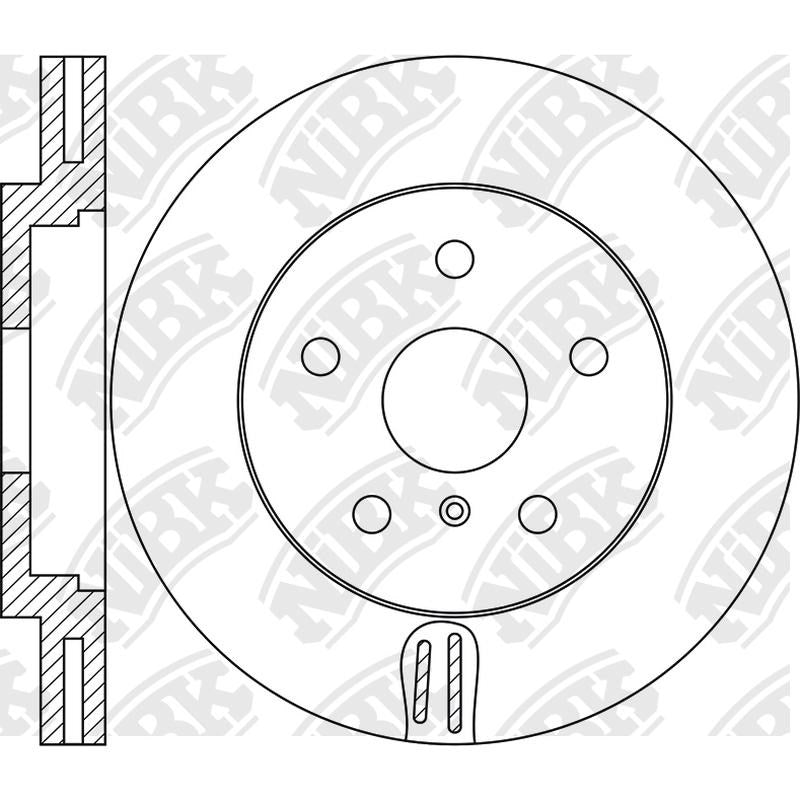 NIBK Rotor RN1891V 324mm x 30min