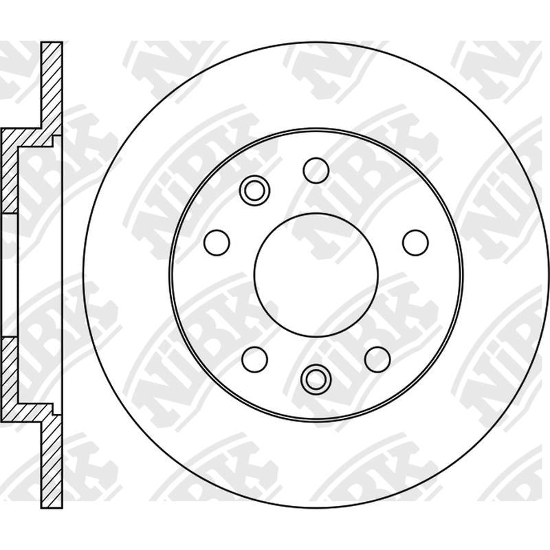 NIBK Rotor RN1895 290mm x 12min