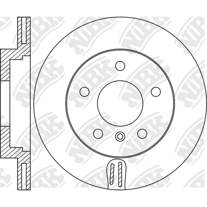 NIBK Rotor RN1911V 300mm x 22min