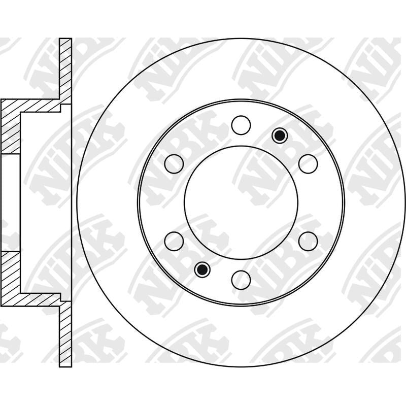 NIBK Rotor RN1914 324mm x 12min