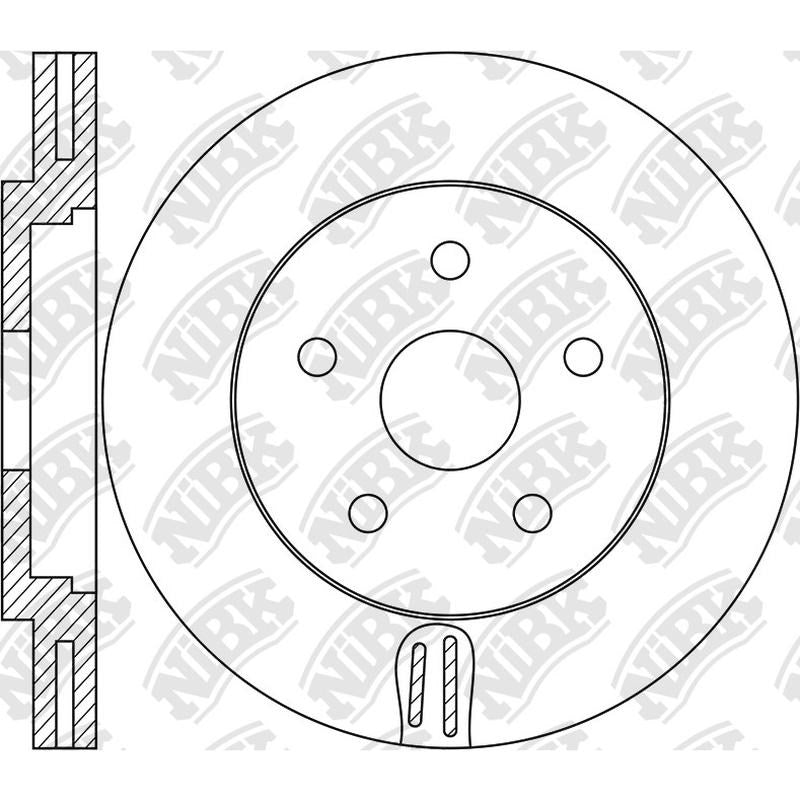 NIBK Rotor RN1918V 355mm x 32min