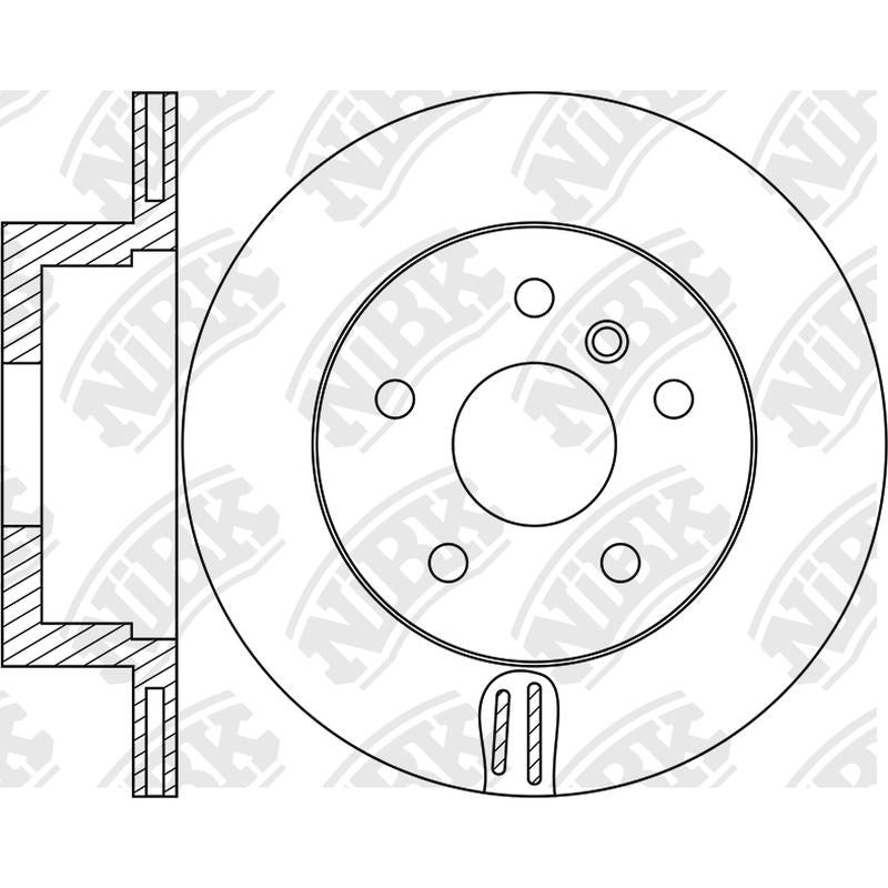 NIBK Rotor RN1922V 324mm x 20min