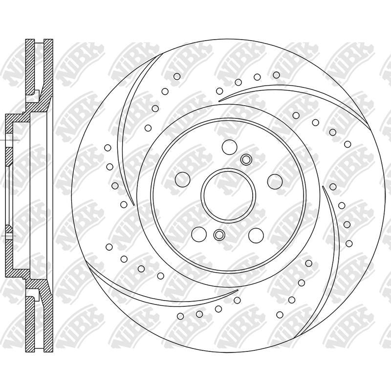 NIBK Rotor RN1931DSET 328mm x 28min