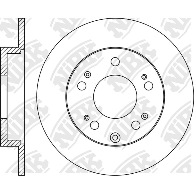 NIBK Rotor RN1937 330mm x 11min