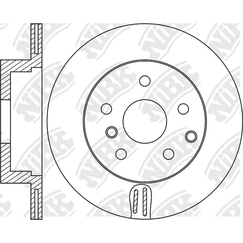 NIBK Rotor RN1939V 354mm x 20min