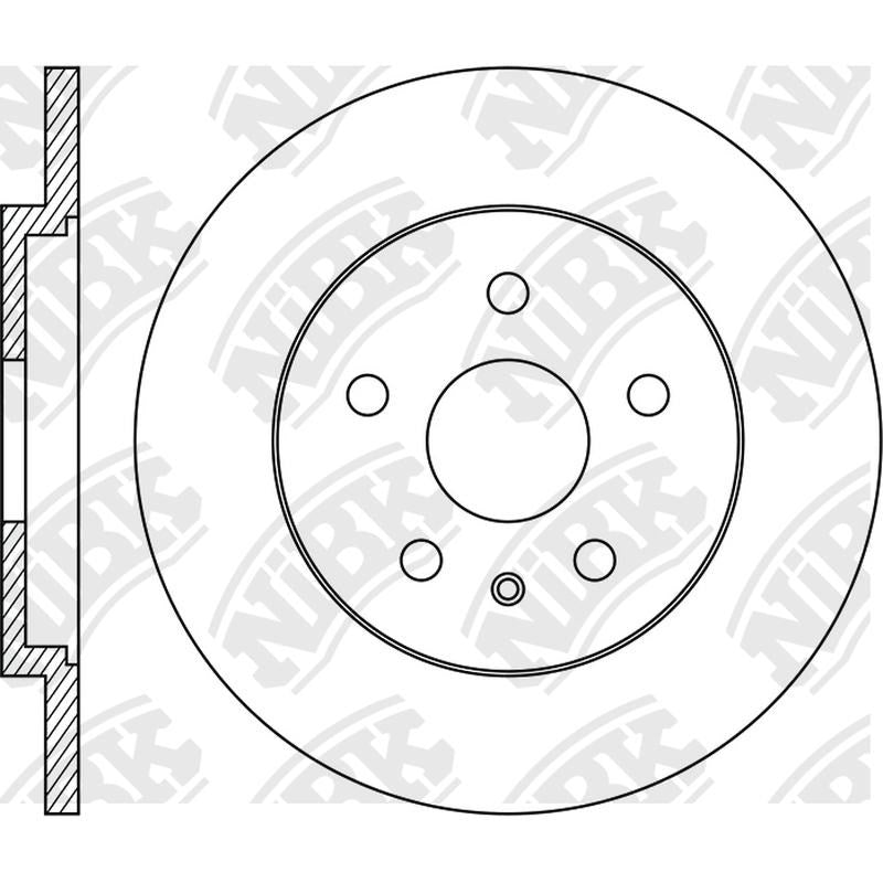 NIBK Rotor RN1959 272mm x 12min
