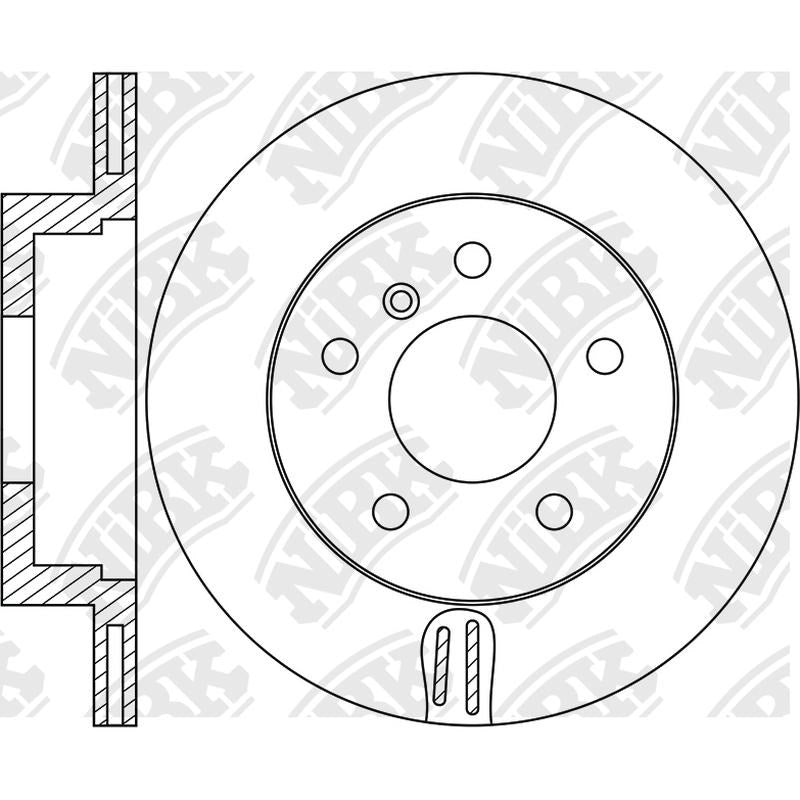 NIBK Rotor RN1966V 294mm x 19min