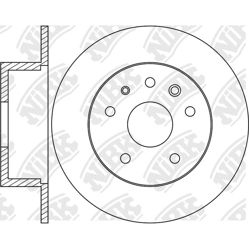 NIBK Rotor RN1970 286mm x 10min