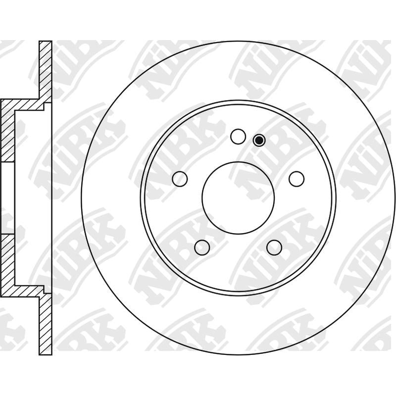 NIBK Rotor RN1977 300mm x 12min
