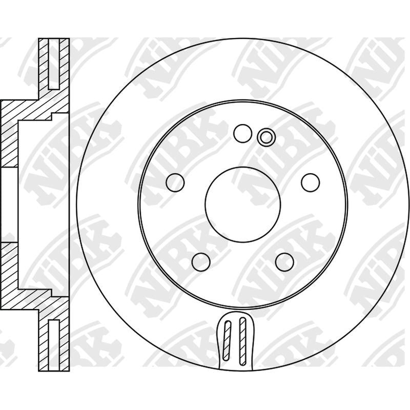 NIBK Rotor RN1978V 305mm x 28min