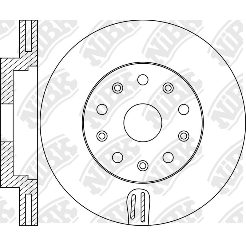 NIBK Rotor RN1981V 335mm x 30min