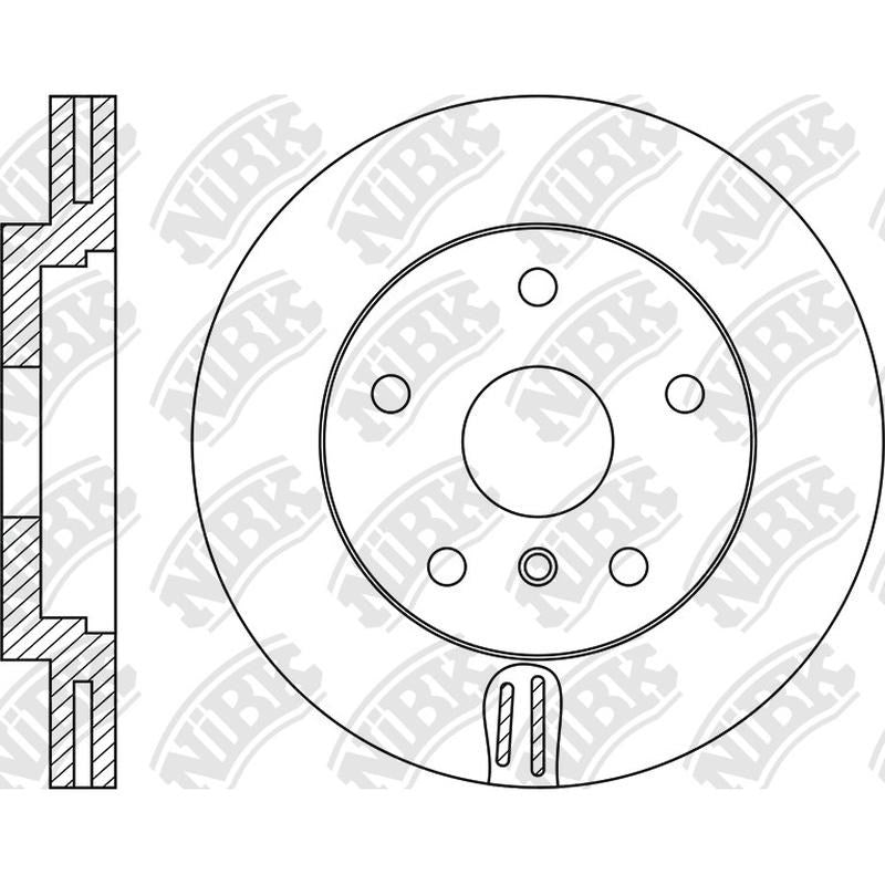 NIBK Rotor RN1982V 276mm x 26min