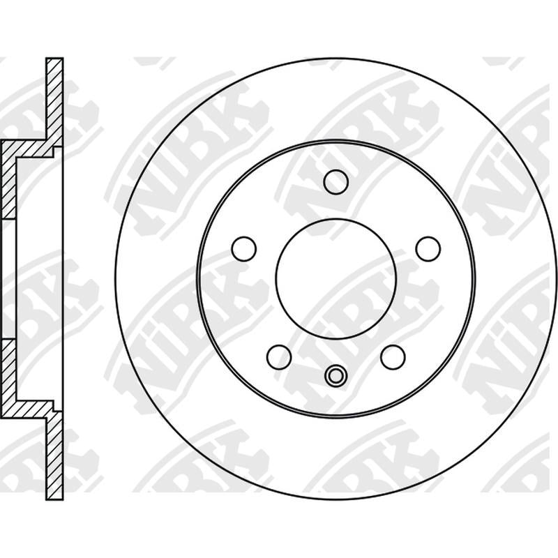 NIBK Rotor RN1990 239mm x 9min