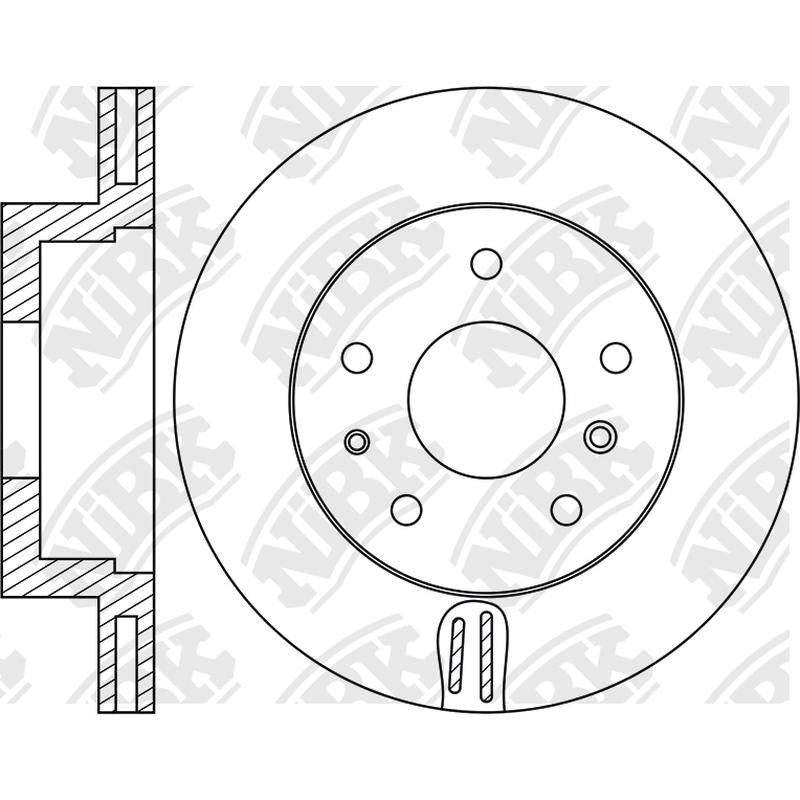 NIBK Rotor RN1993V 316mm x 28min
