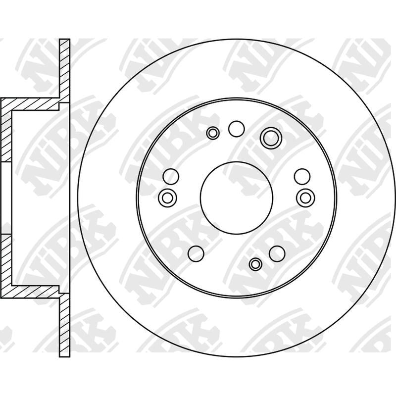 NIBK Rotor RN1994 282mm x 9min