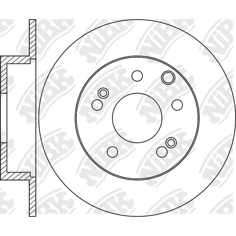 NIBK Rotor RN1996 302mm x 10min