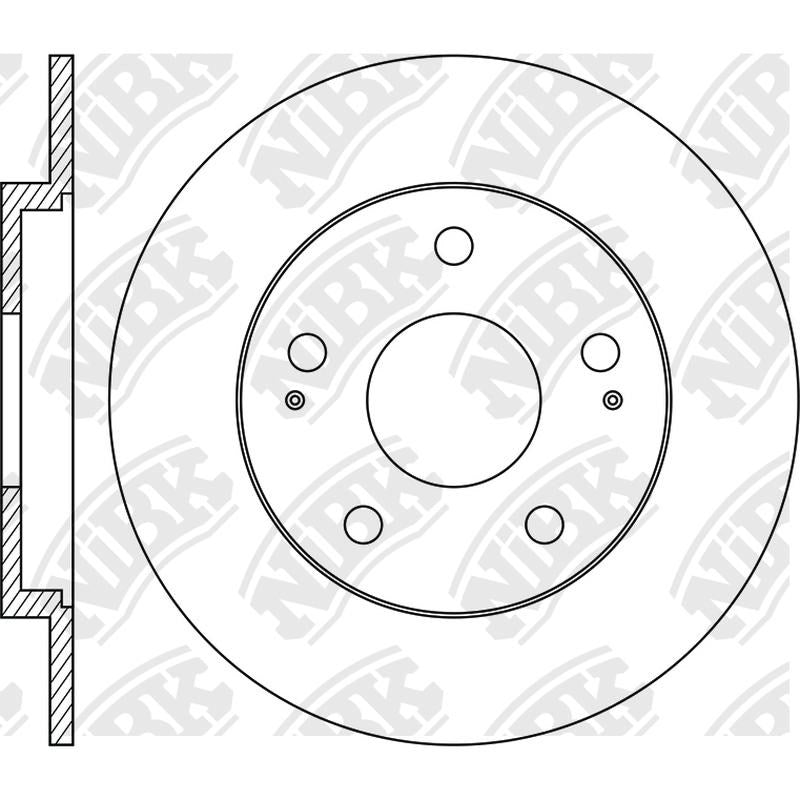 NIBK Rotor RN2001 302mm x 10min