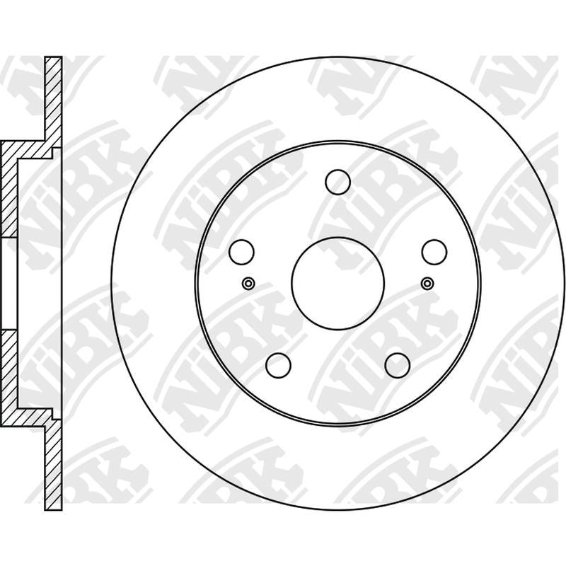 NIBK Rotor RN2007 270mm x 10min