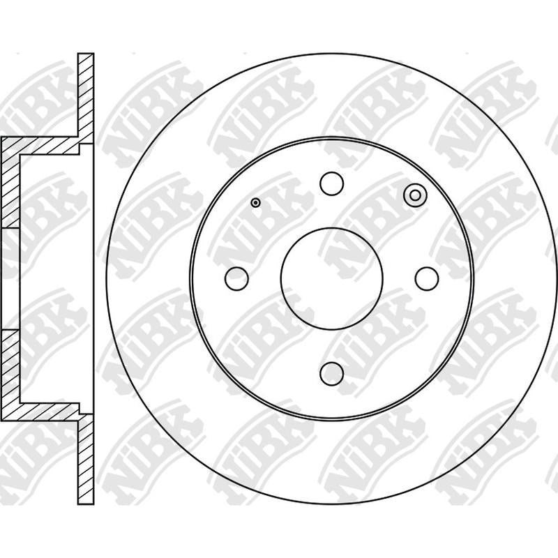 NIBK Rotor RN2022 288mm x 10min