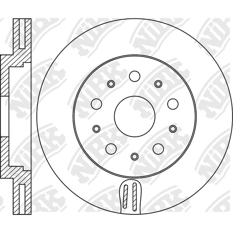 NIBK Rotor RN2030V 328mm x 30min