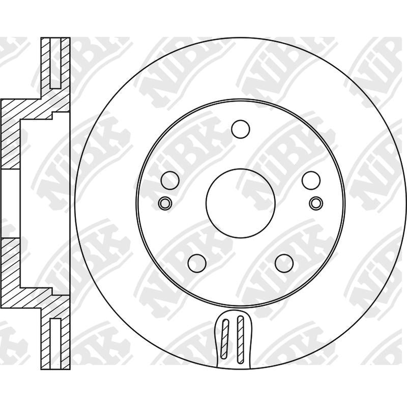 NIBK Rotor RN2032V 299mm x 28min