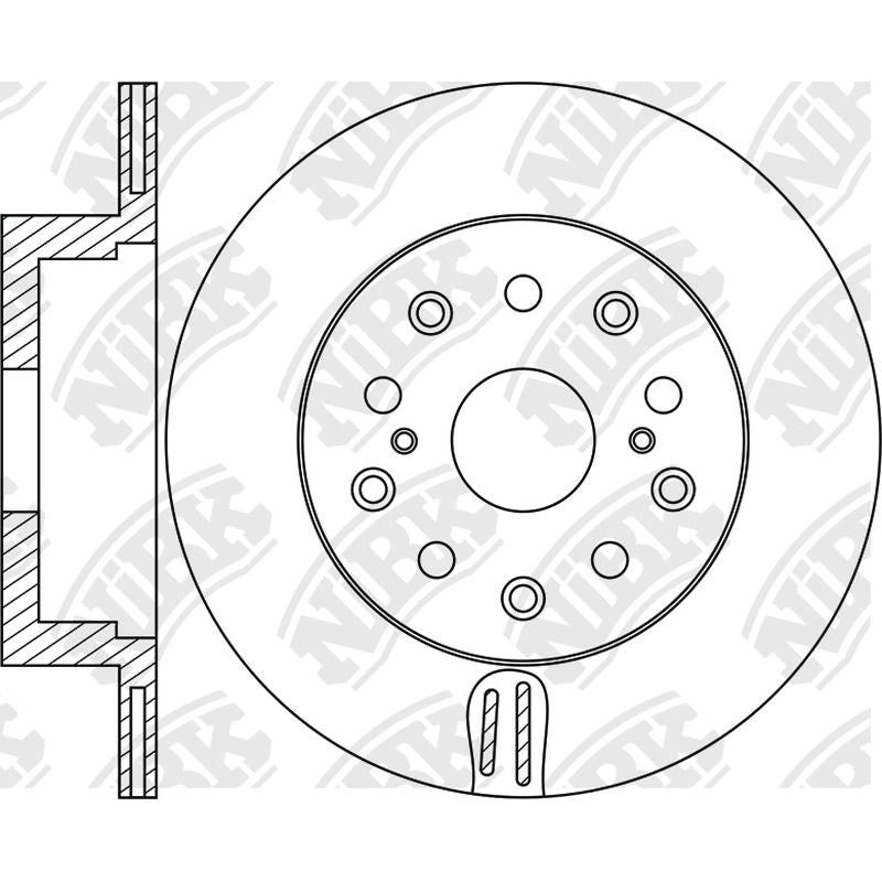 NIBK Rotor RN2055V 310mm x 16min