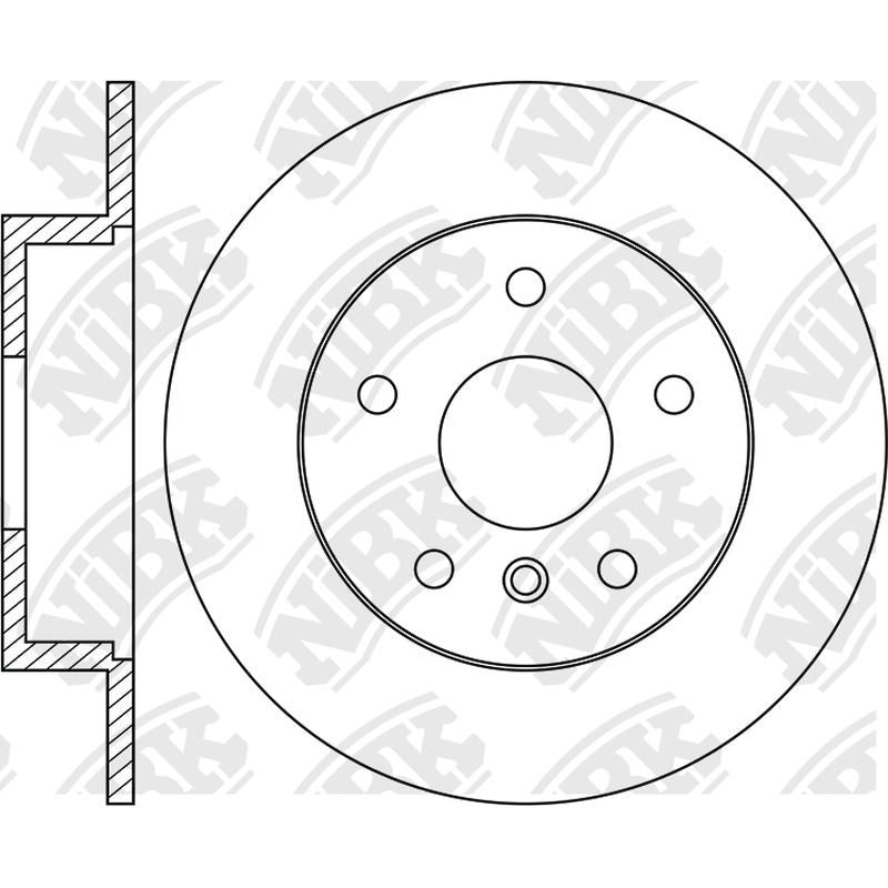 NIBK Rotor RN2058 280mm x 10min