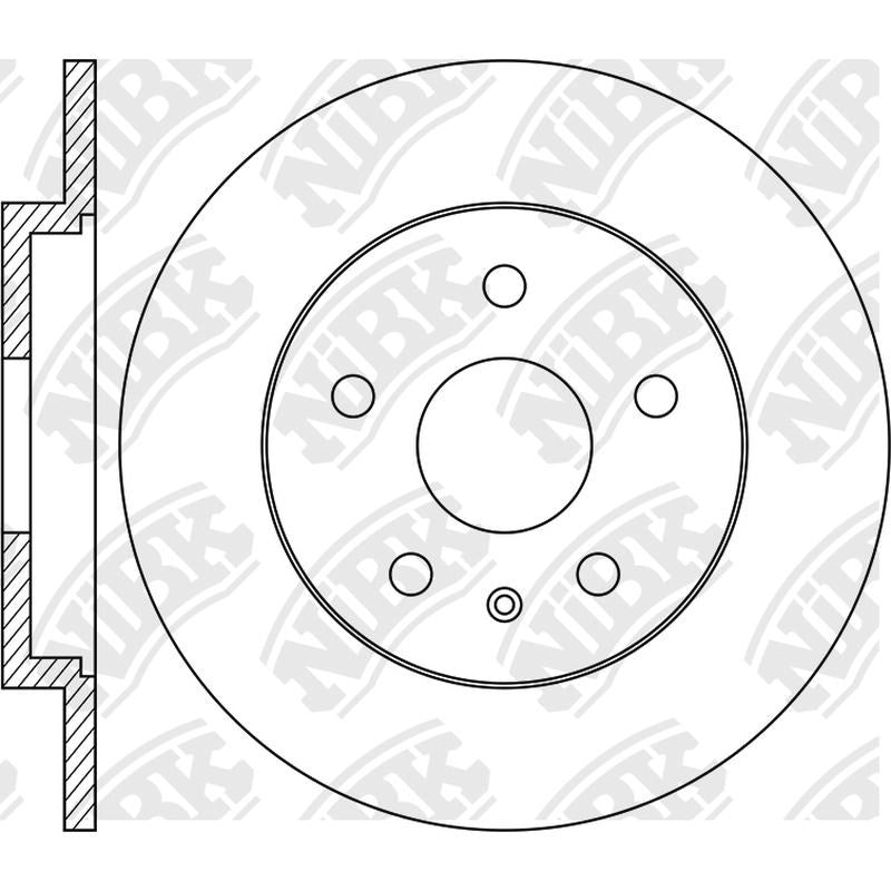 NIBK Rotor RN2059 300mm x 12min
