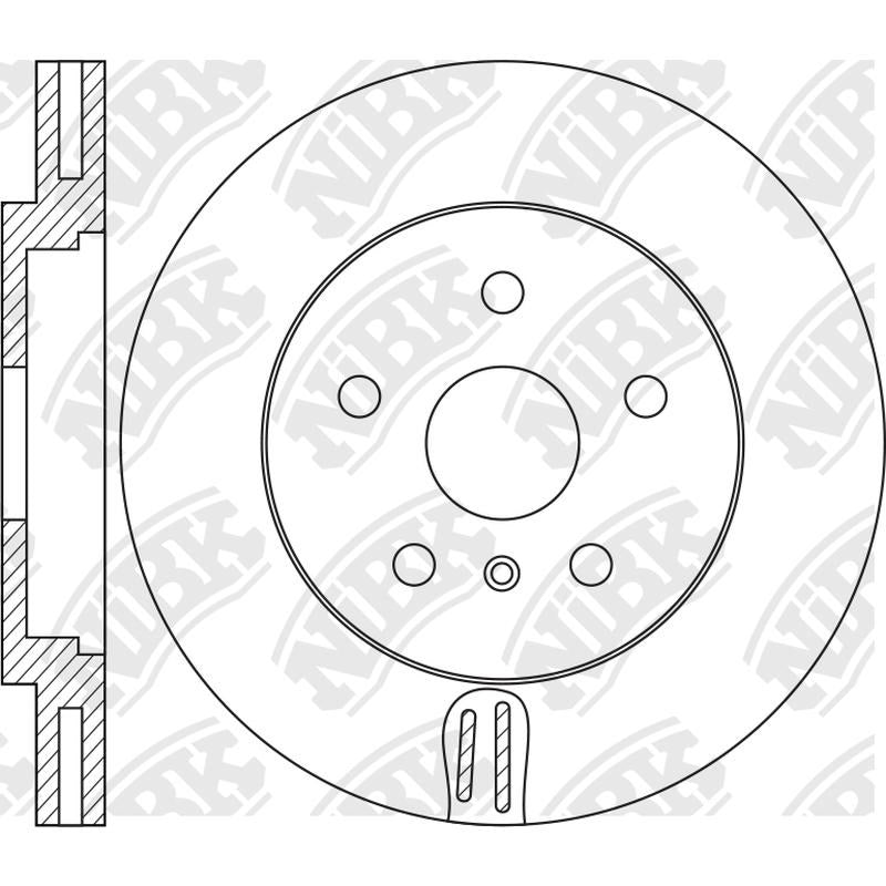NIBK Rotor RN2062V 335mm x 30min