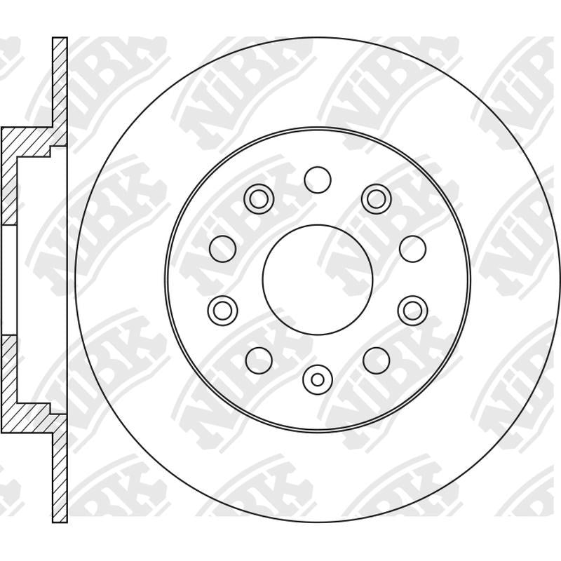 NIBK Rotor RN2063 335mm x 10min