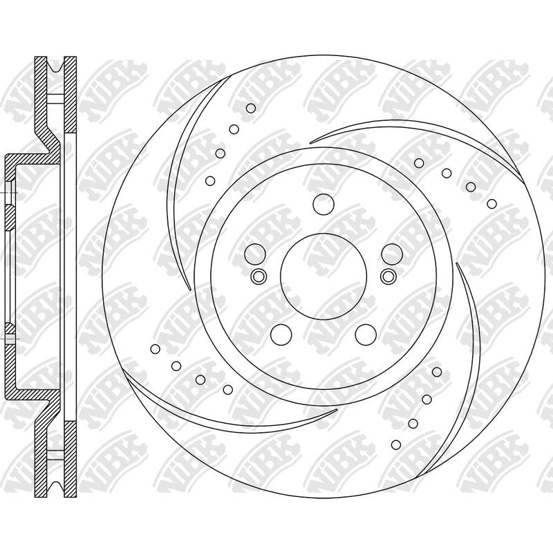 NIBK Rotor RN2068DSET 305mm x 28min