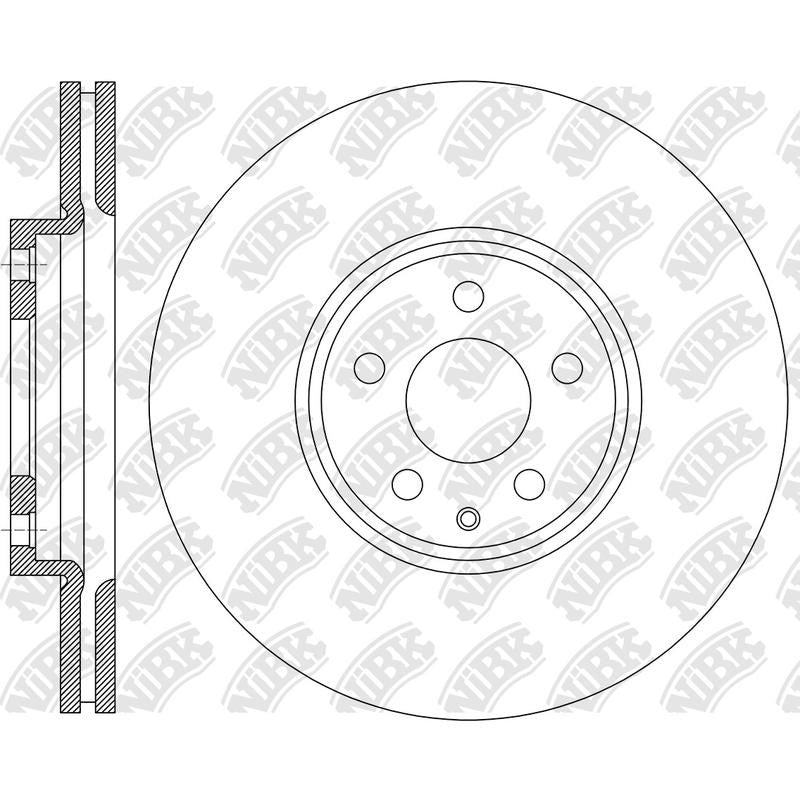NIBK Rotor RN2073DSET 297mm x 28min
