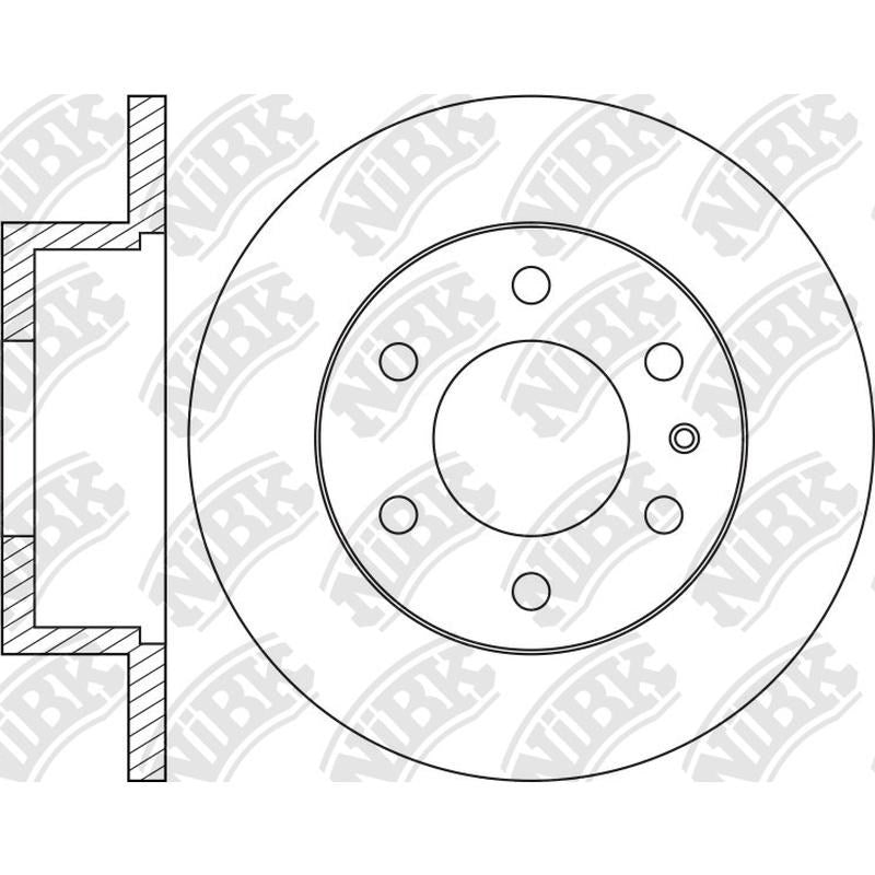 NIBK Rotor RN2083 298mm x 16min