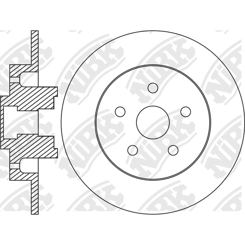 NIBK Rotor RN2087H 290mm x 11min