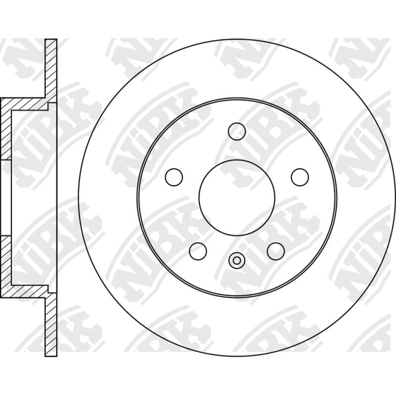 NIBK Rotor RN2089 272mm x 10min
