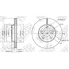 NIBK Rotor RN21001V 277mm x 26min