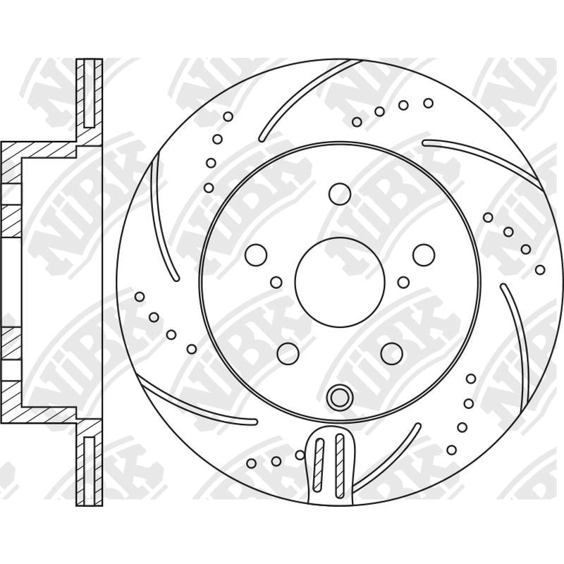 NIBK Rotor RN21002DSET 309mm x 18min