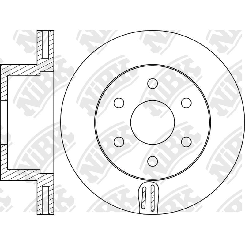 NIBK Rotor RN2103V 330mm x 30min