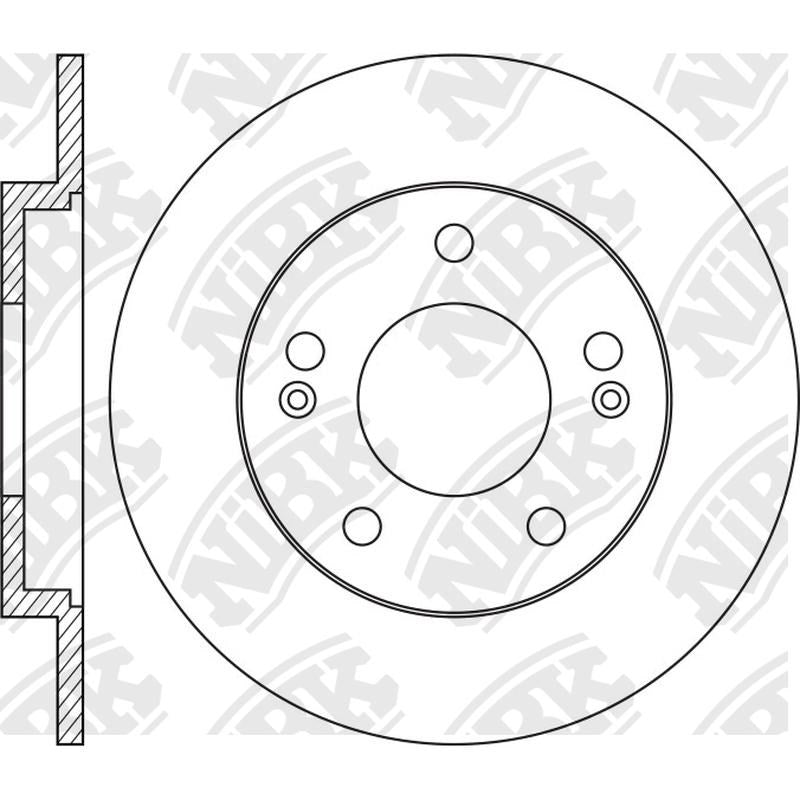 NIBK Rotor RN2115 272mm x 10min